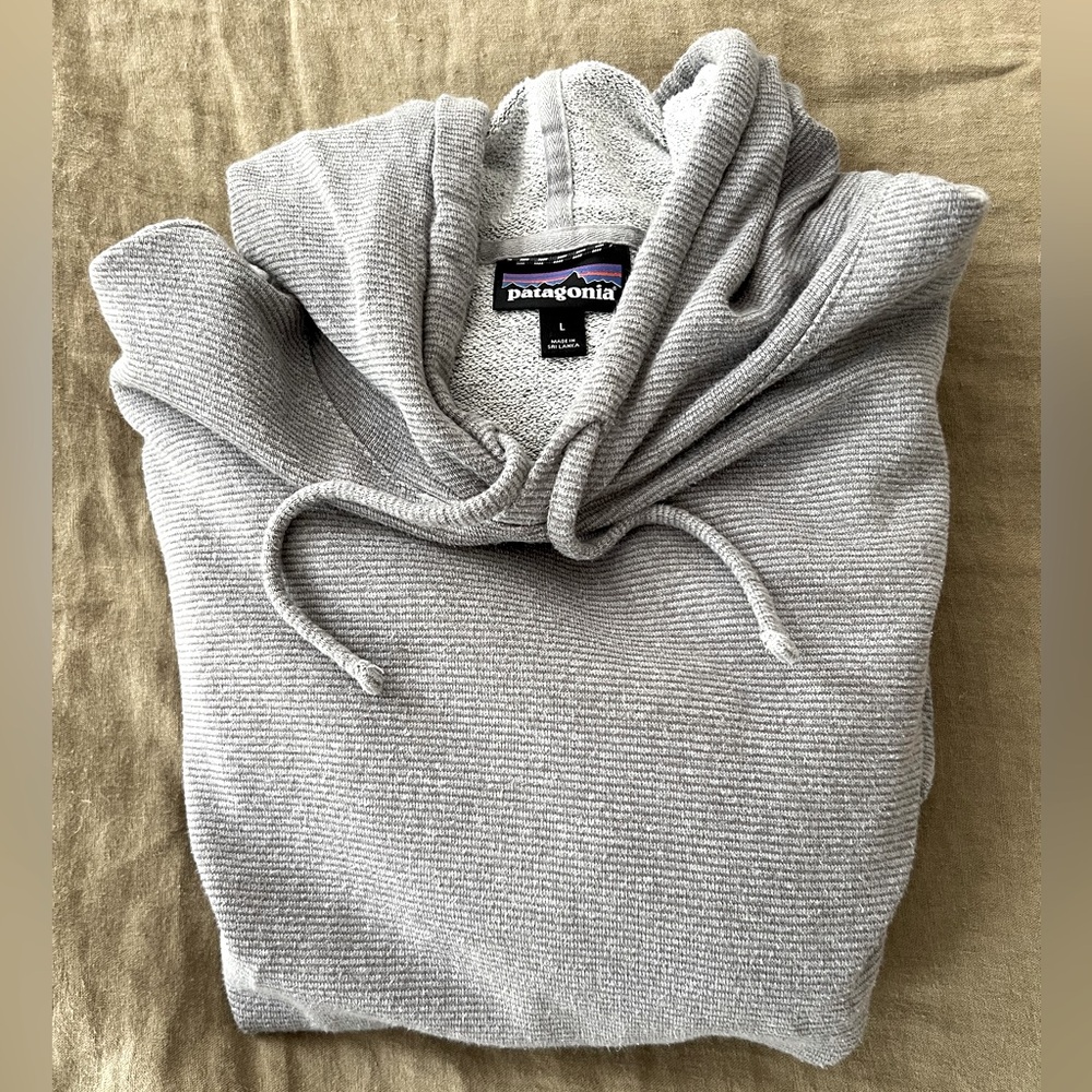Patagonia Loopback Hemp/Cotton Hoodie - L